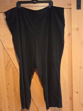 Catherines Refined Dress Pants Elastic Back Petite Size 4XWP 50x26.5"